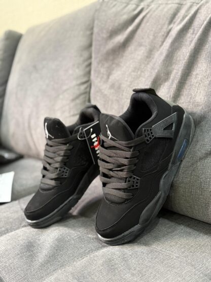 Air Jordan 4 (Full Black) - Image 2